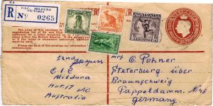 25.08.1950 - Brief aus Australien