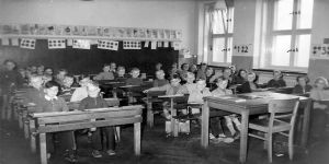 Volksschule Steterburg Ende der 50er Jahre