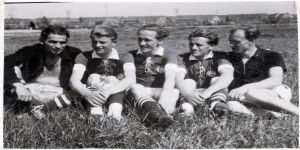 1949...1955 Handballer von Rot-Weiß-Steterburg