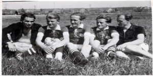 1949...1955 Handballer von Rot-Weiß-Steterburg