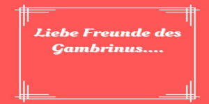 Gaststätte „Zum Gambrinus” schließt und soll verkauft werden