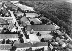 1940 Luftbild Volksschule