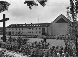1960 Ca Kloster Gartenseite